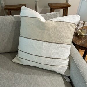 Pottery Barn Headland Stripe pillow cover